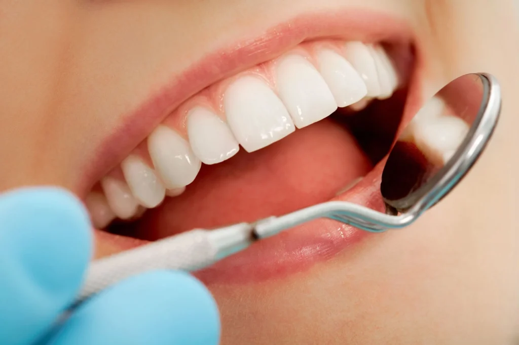 Smile after same day dental treatment in New Smyrna Beach