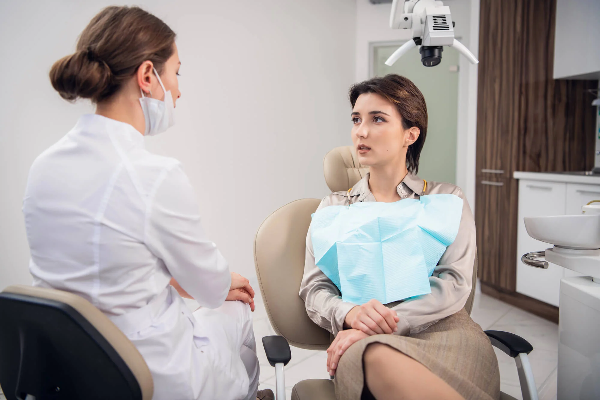 Consultation with an oral surgeon in New Smyrna Beach.